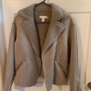 H&M Fur Lined Jacket